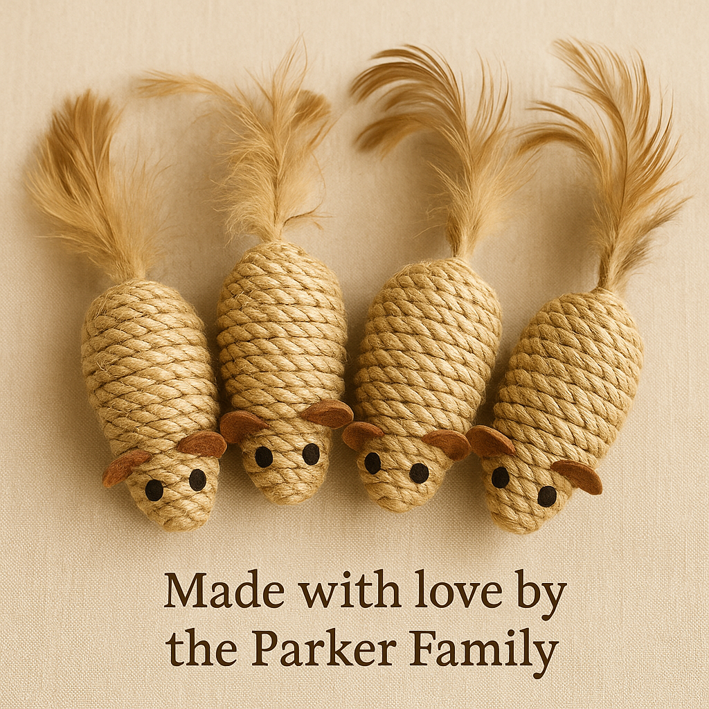 Parker Natural Mouse Toys